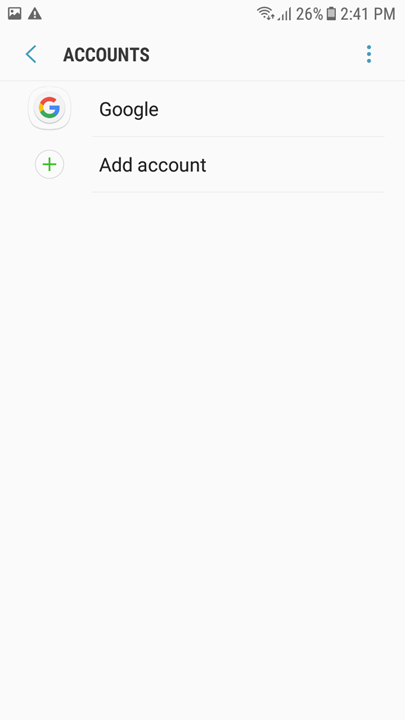 Adding a Google account to an Android 7 (Nougat) device – Mobile Mentor