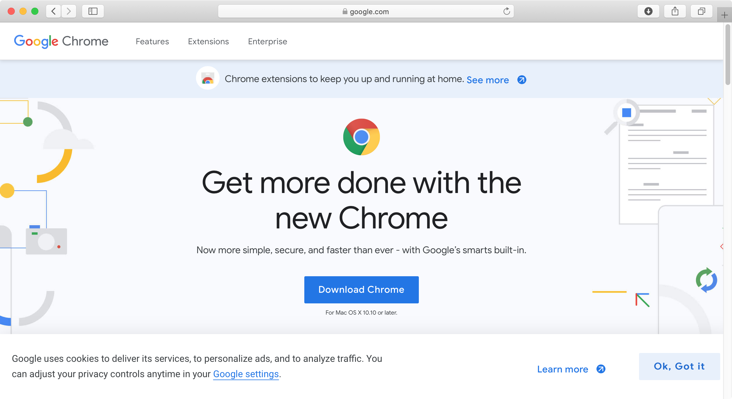 how to download google chrome on imac
