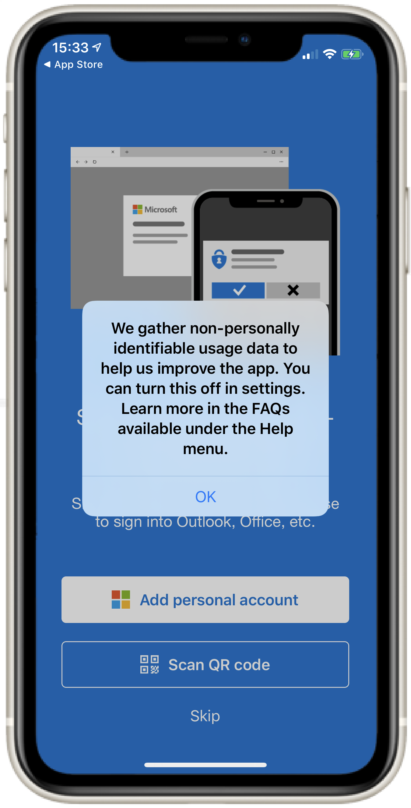 53 Best Pictures Microsoft Authenticator App Setup Iphone : Approve or deny sign-in requests to your Microsoft account ...